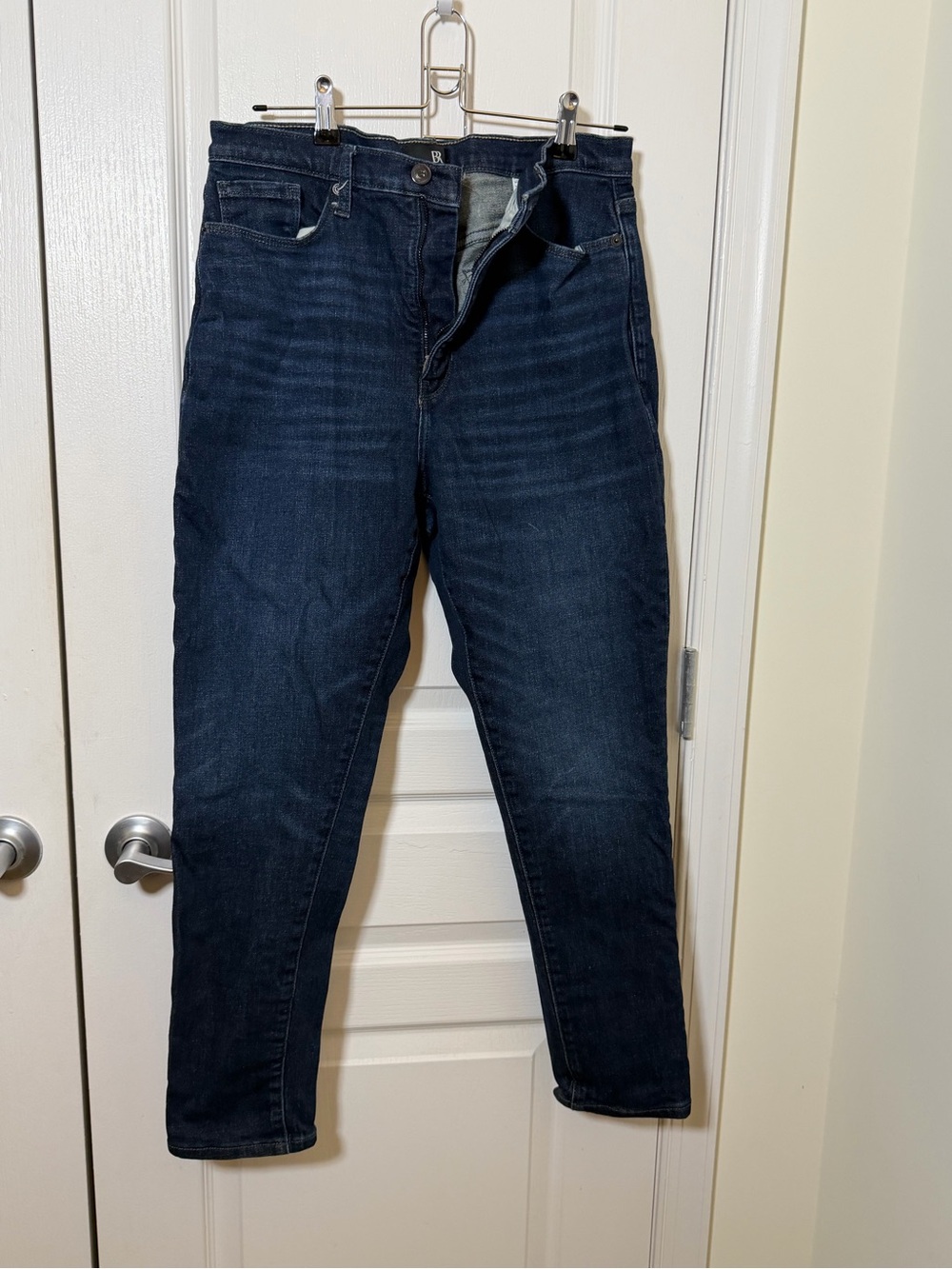 Banana Republic Slim Straight Dark Indigo Jeans